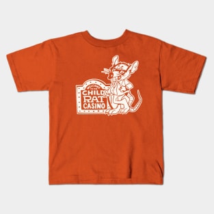 Child Rat Casino - Where We Train 'Em Up Right Kids T-Shirt